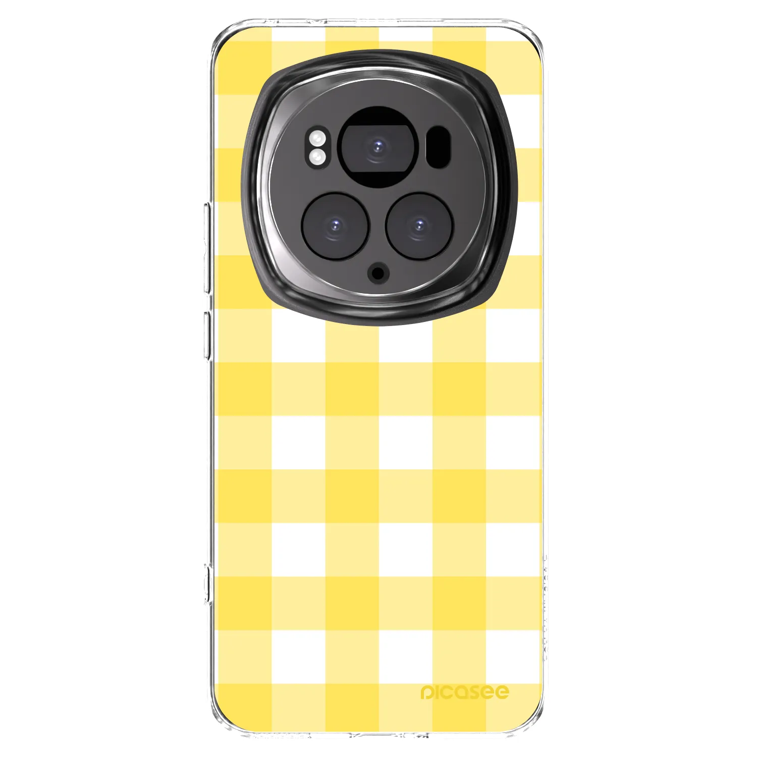 Picasee husă transparentă din silicon pentru Honor Magic6 Pro - Gride lemon
