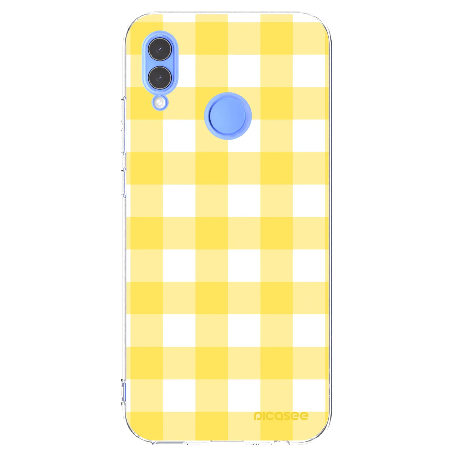 Picasee husă transparentă din silicon pentru Huawei P Smart 2019 - Gride lemon