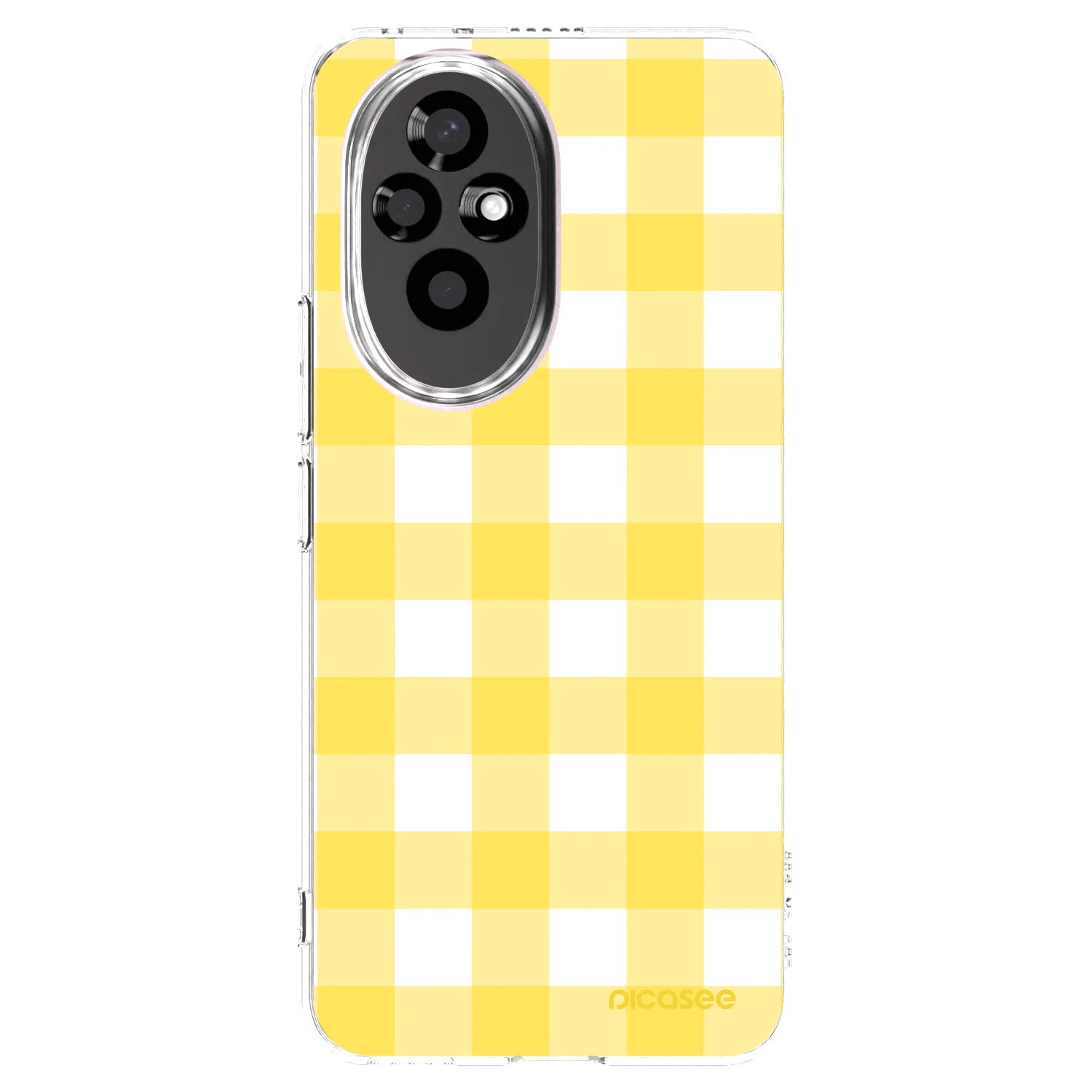Picasee husă transparentă din silicon pentru Honor 200 5G - Gride lemon