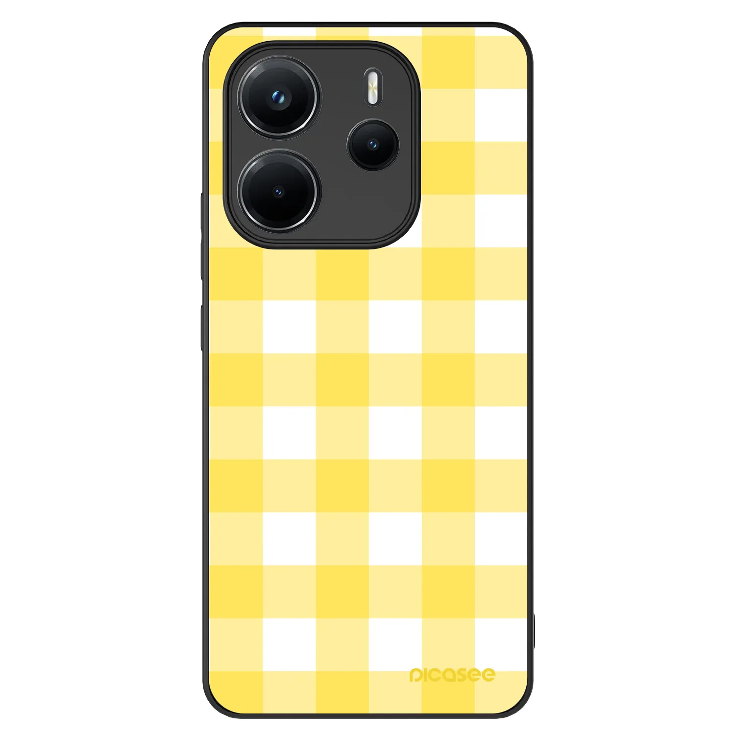 Picasee ULTIMATE CASE pentru Xiaomi Redmi Note 14 4G - Gride lemon