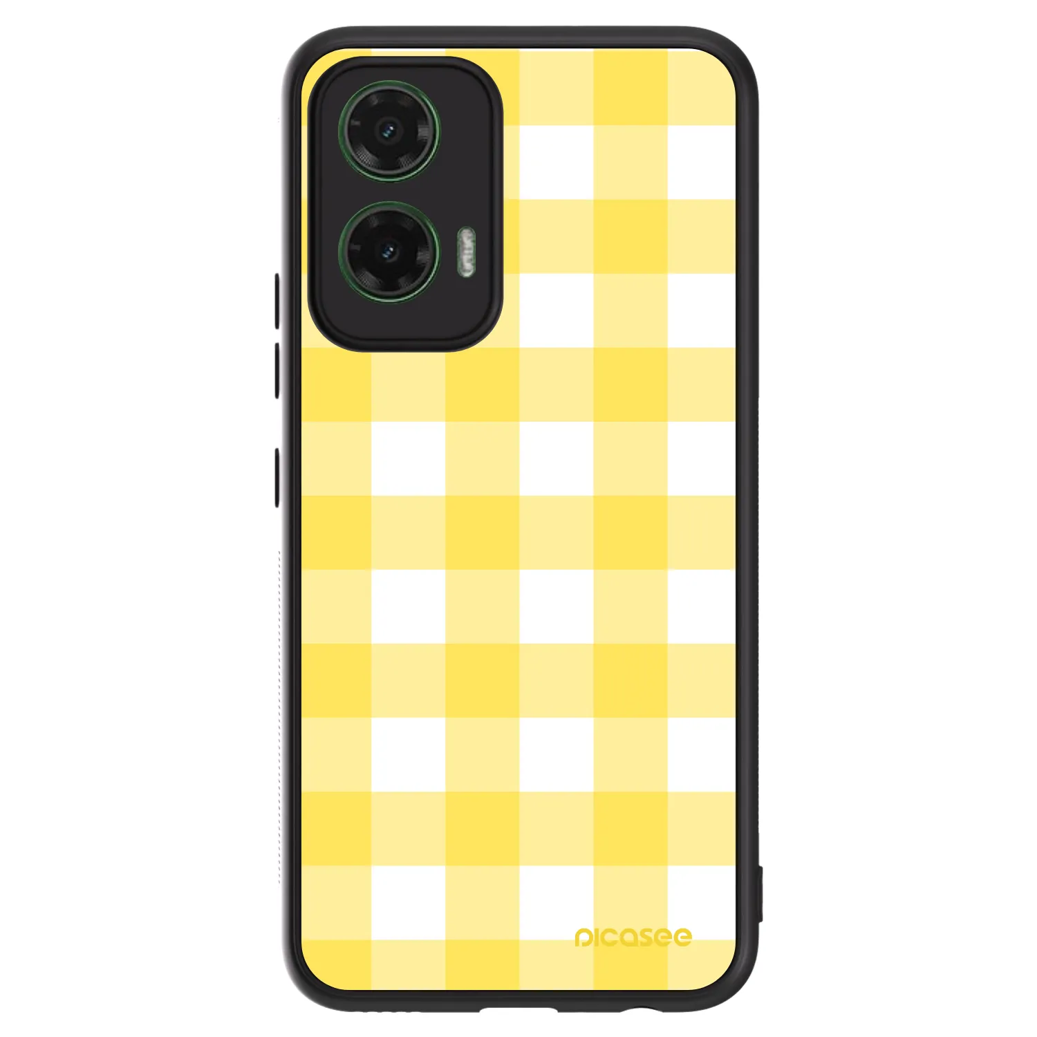 Picasee ULTIMATE CASE pentru Motorola Moto G35 5G - Gride lemon