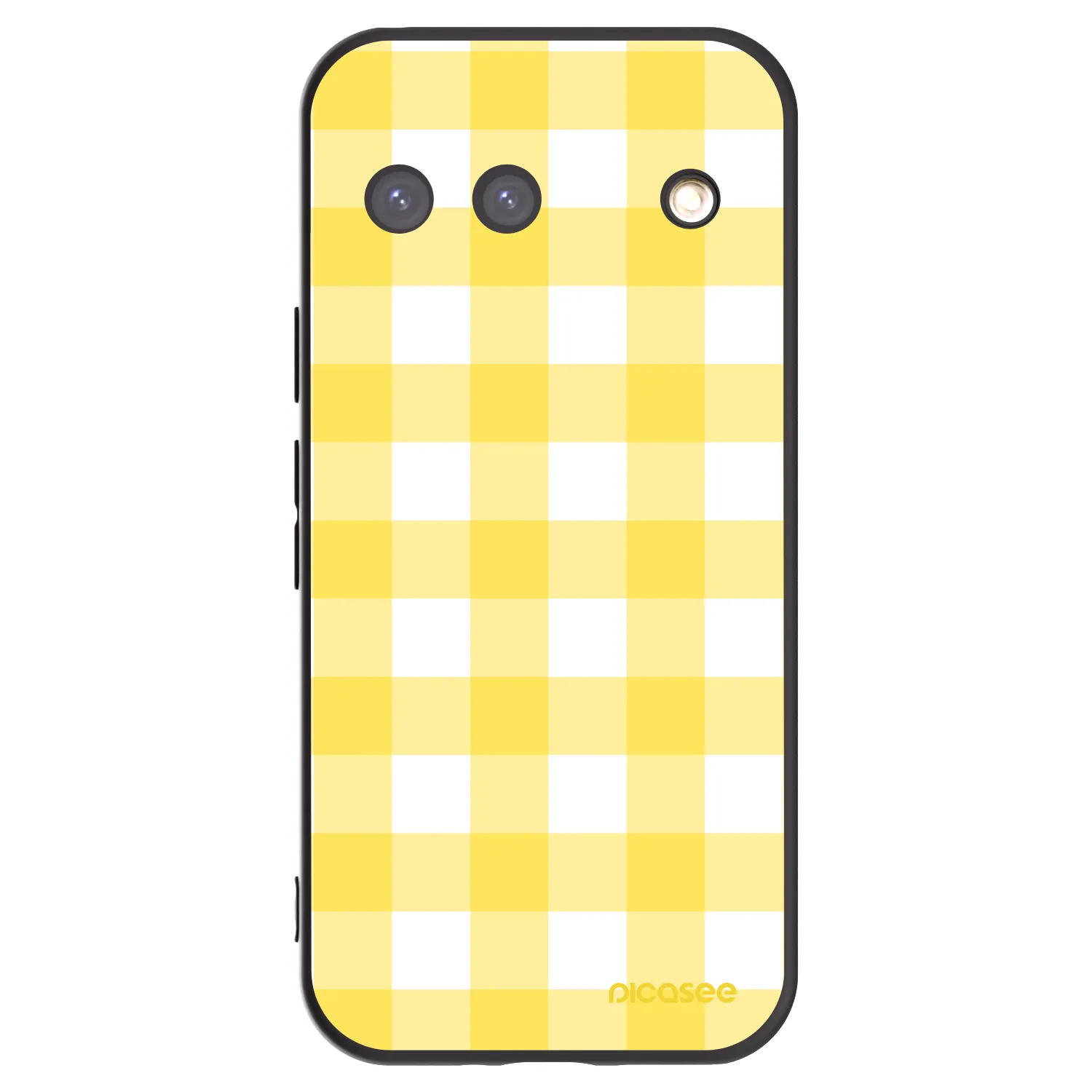 Picasee husă neagră din silicon pentru Google Pixel 9 - Gride lemon