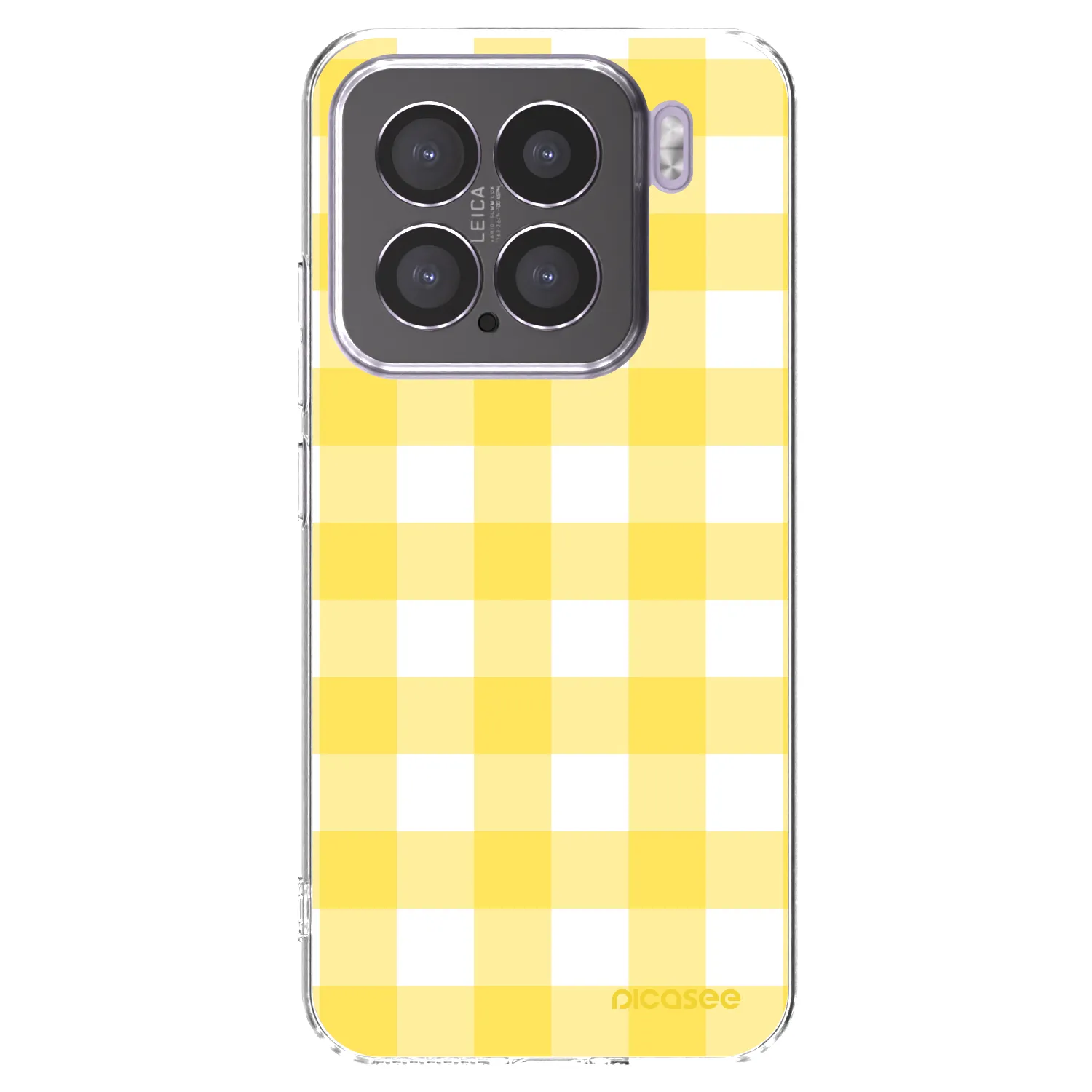 Picasee husă transparentă din silicon pentru Xiaomi 15 - Gride lemon