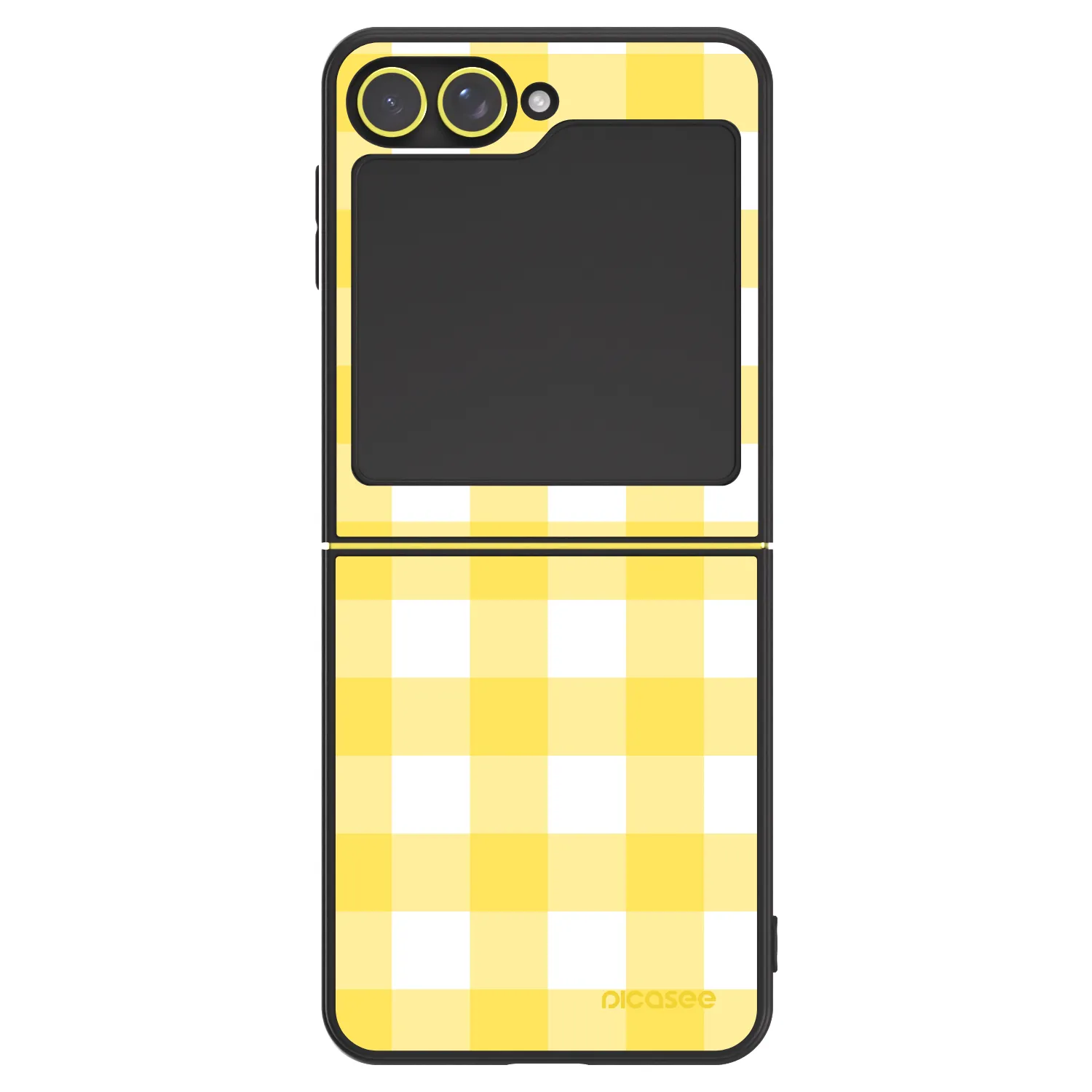 Picasee ULTIMATE CASE pentru Samsung Galaxy Z Flip5 5G - Gride lemon