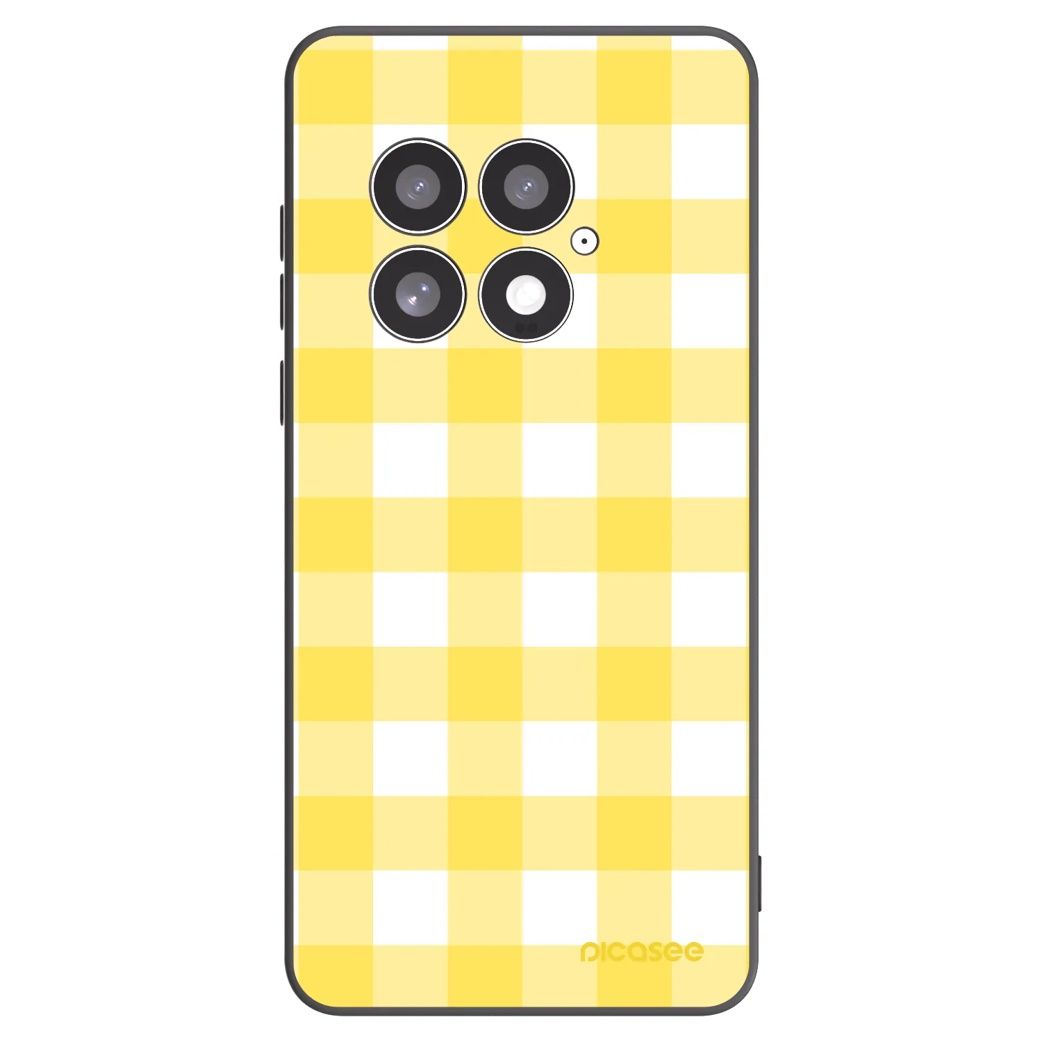Picasee husă neagră din silicon pentru OnePlus 13 5G - Gride lemon