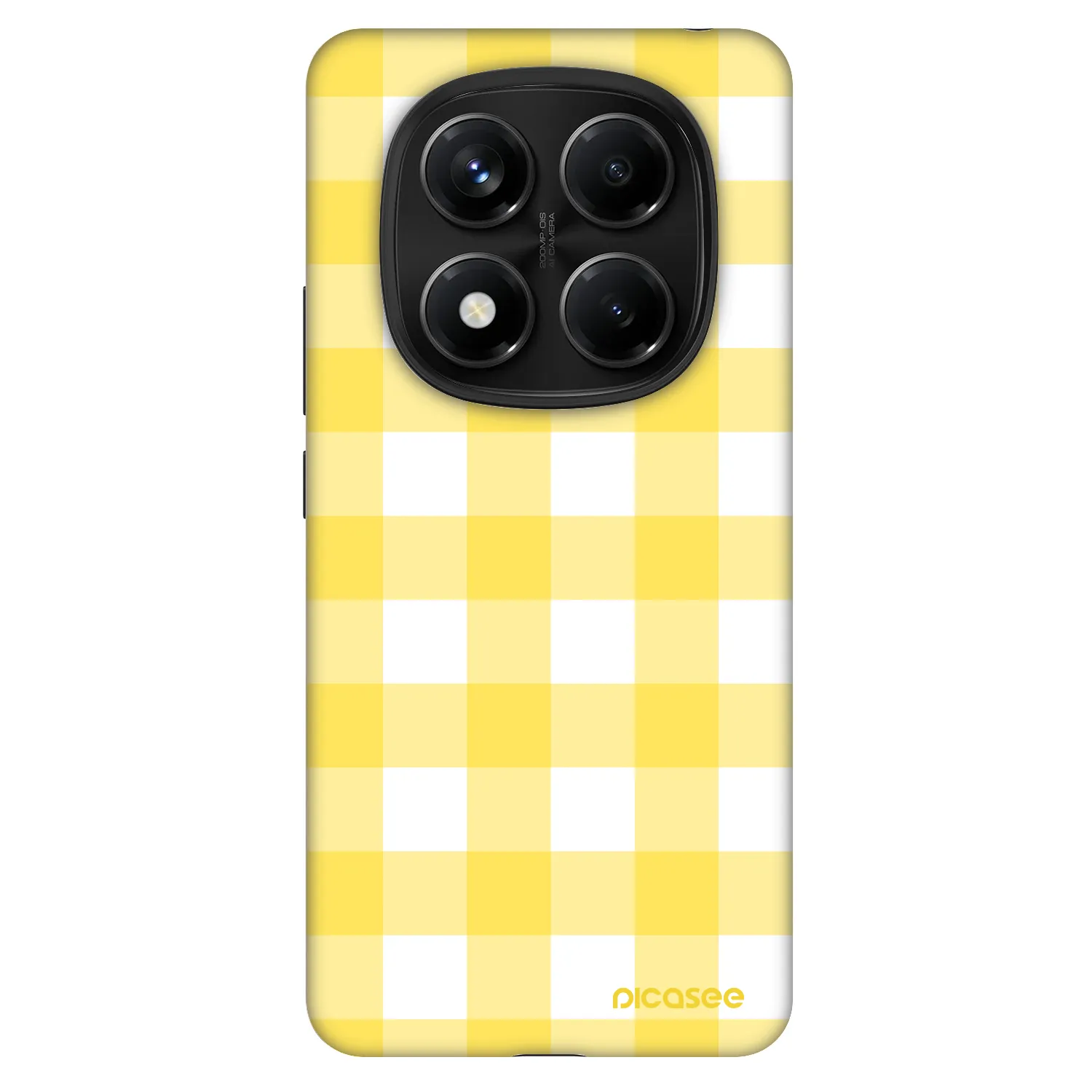 Picasee Fashion Case pentru Xiaomi Redmi Note 14 Pro 5G - Gride lemon