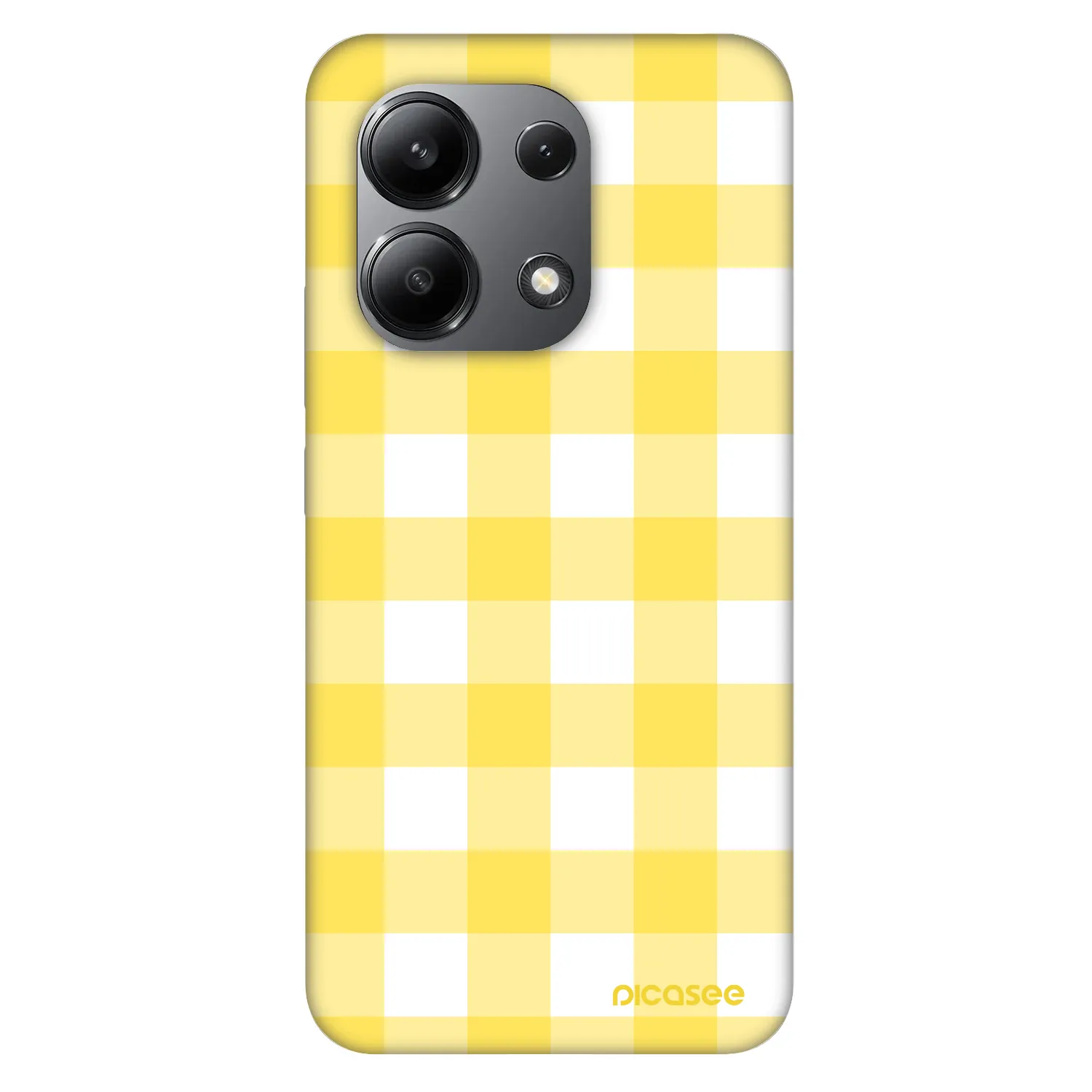 Picasee Fashion Case pentru Xiaomi Redmi Note 13 4G - Gride lemon