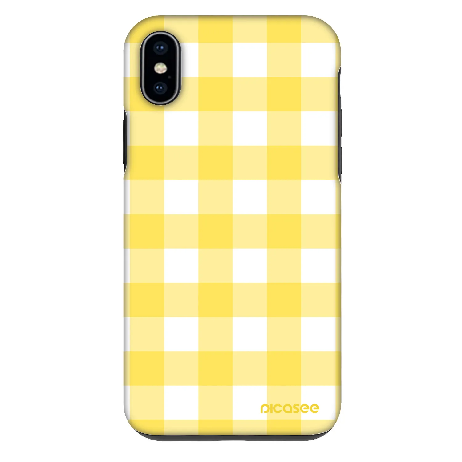 Picasee Fashion Case pentru Apple iPhone XS Max - Gride lemon