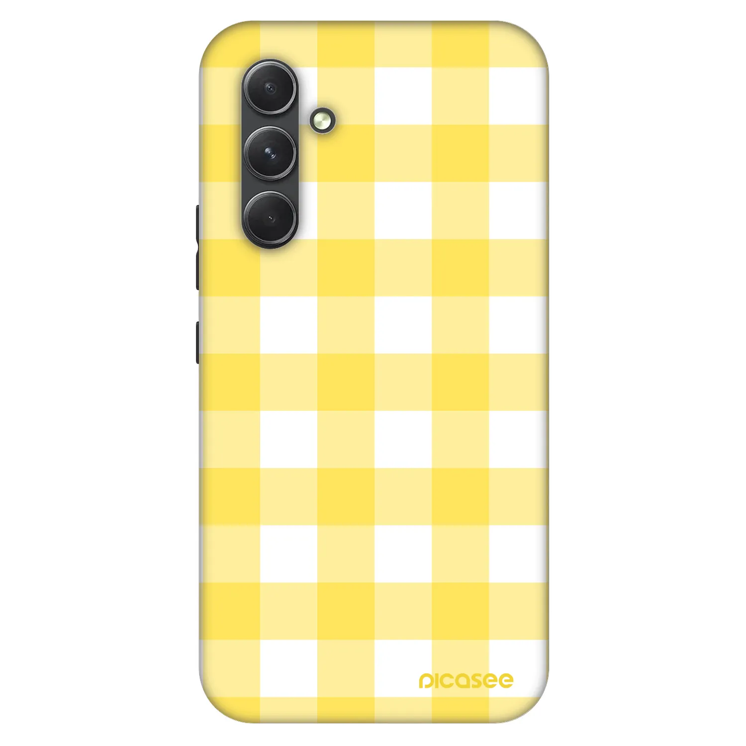 Picasee Fashion Case pentru Samsung Galaxy A54 5G A546B - Gride lemon