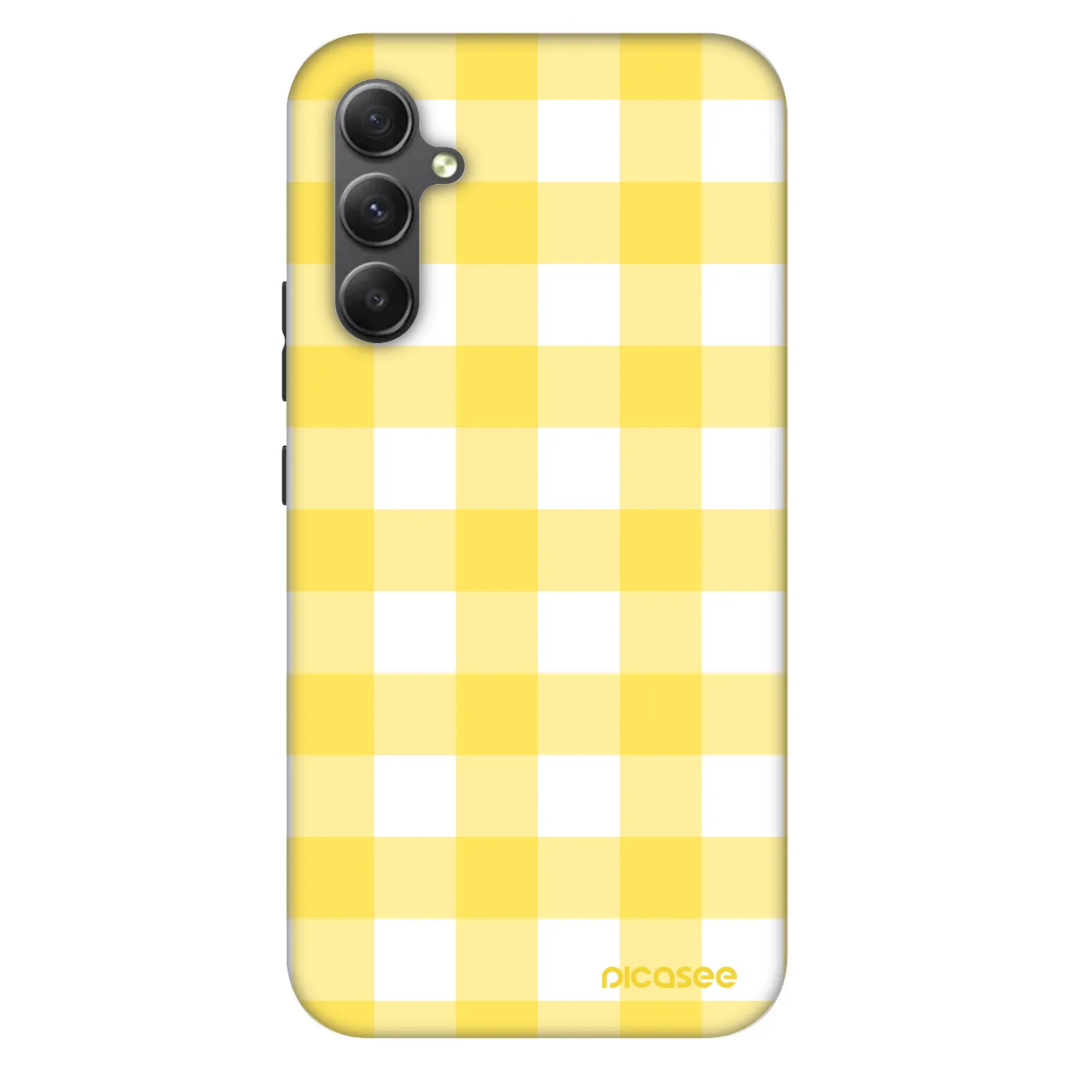 Picasee Fashion Case pentru Samsung Galaxy A34 5G A346B - Gride lemon
