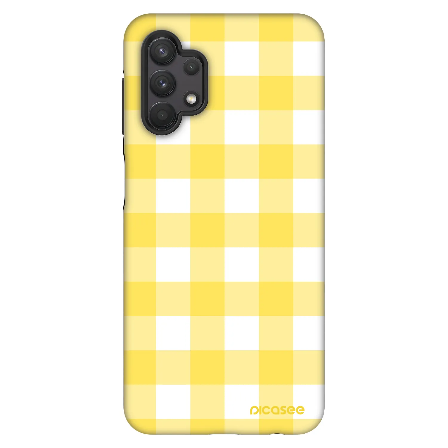 Picasee Fashion Case pentru Samsung Galaxy A32 5G A326B - Gride lemon