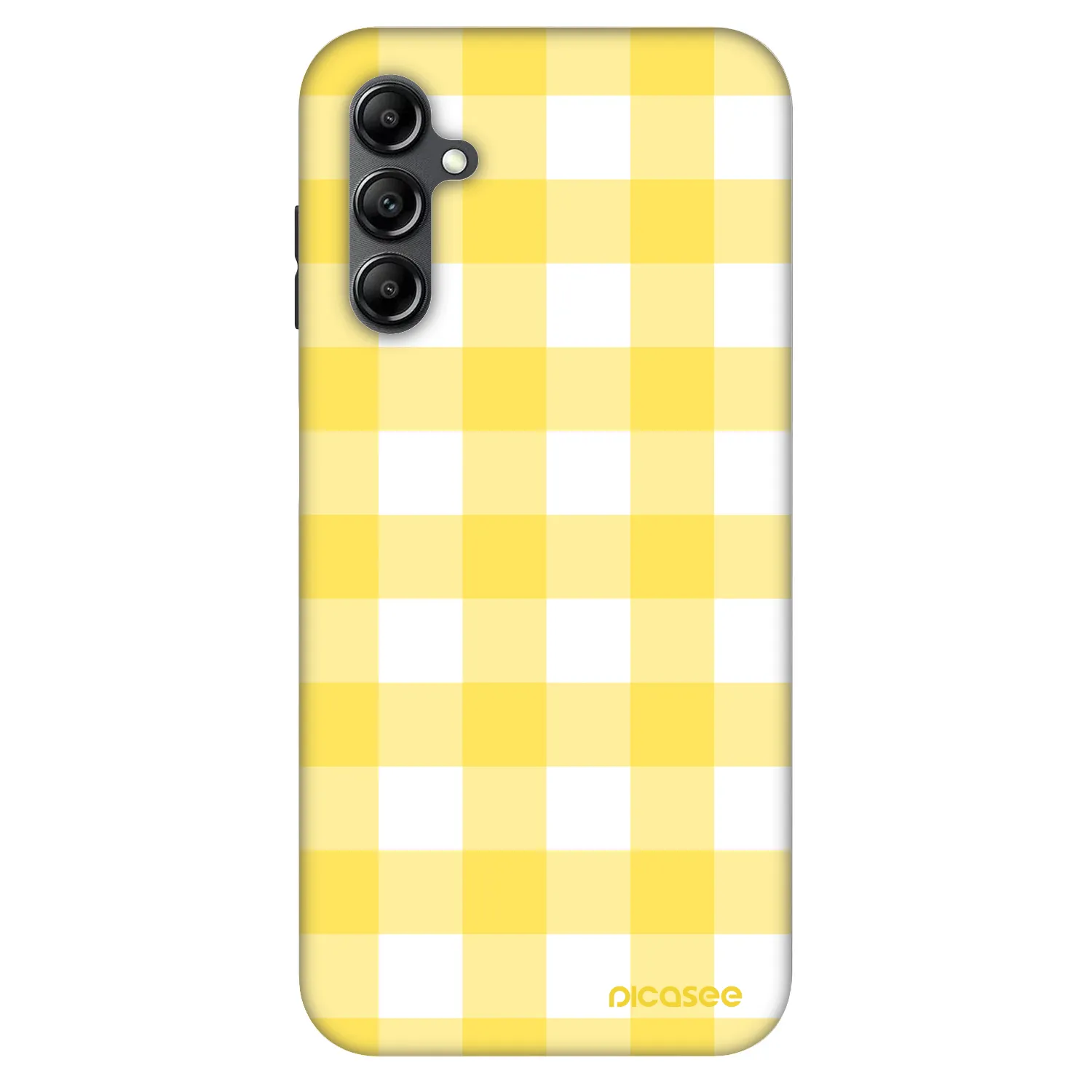 Picasee Fashion Case pentru Samsung Galaxy A14 4G A145R - Gride lemon