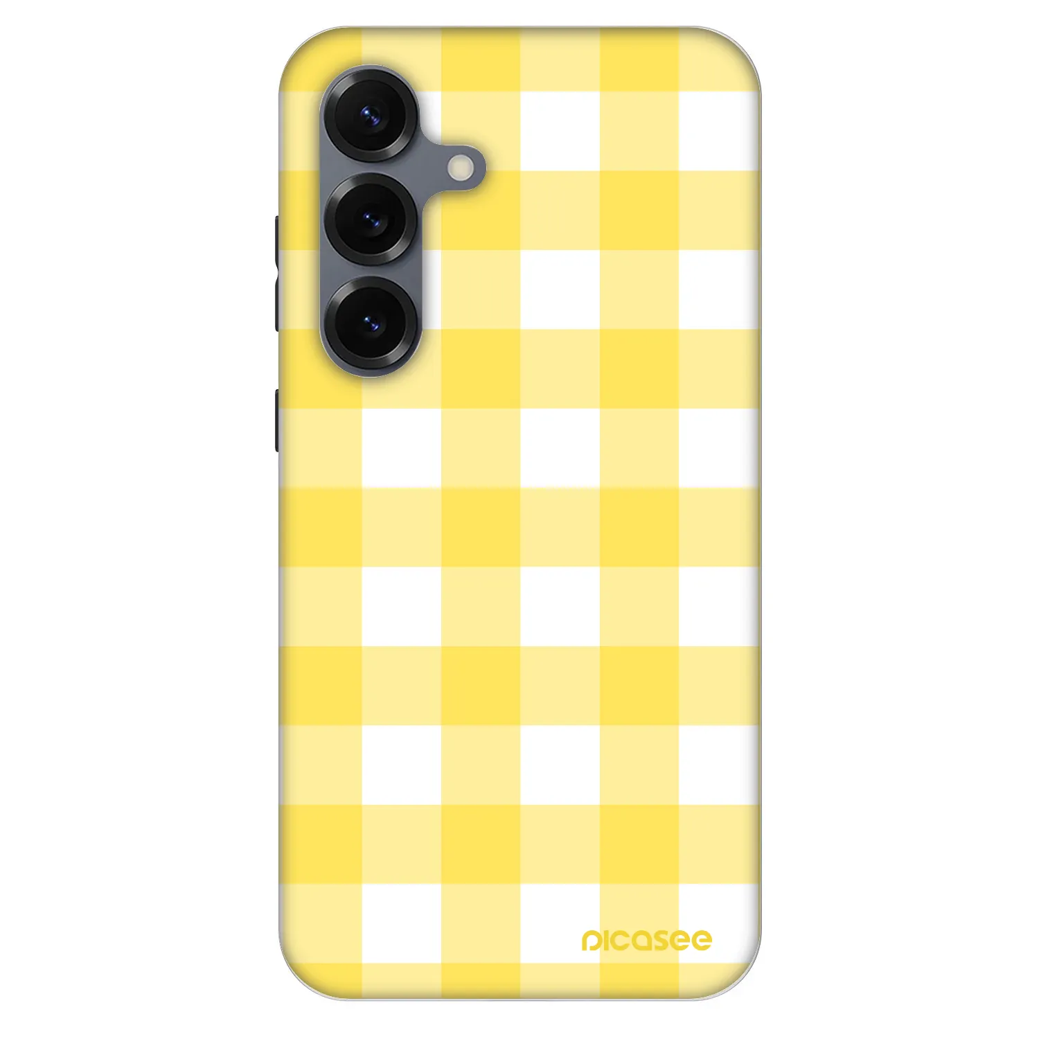 Picasee Fashion Case PowerShare pro Samsung Galaxy S25 5G - Gride lemon