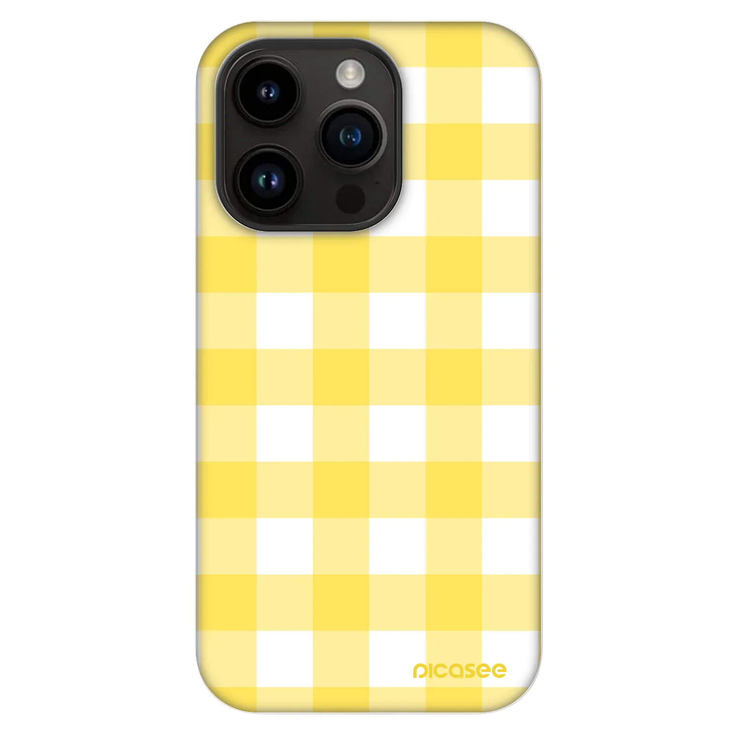 Picasee Fashion Case MagSafe pentru Apple iPhone 14 Pro - Gride lemon