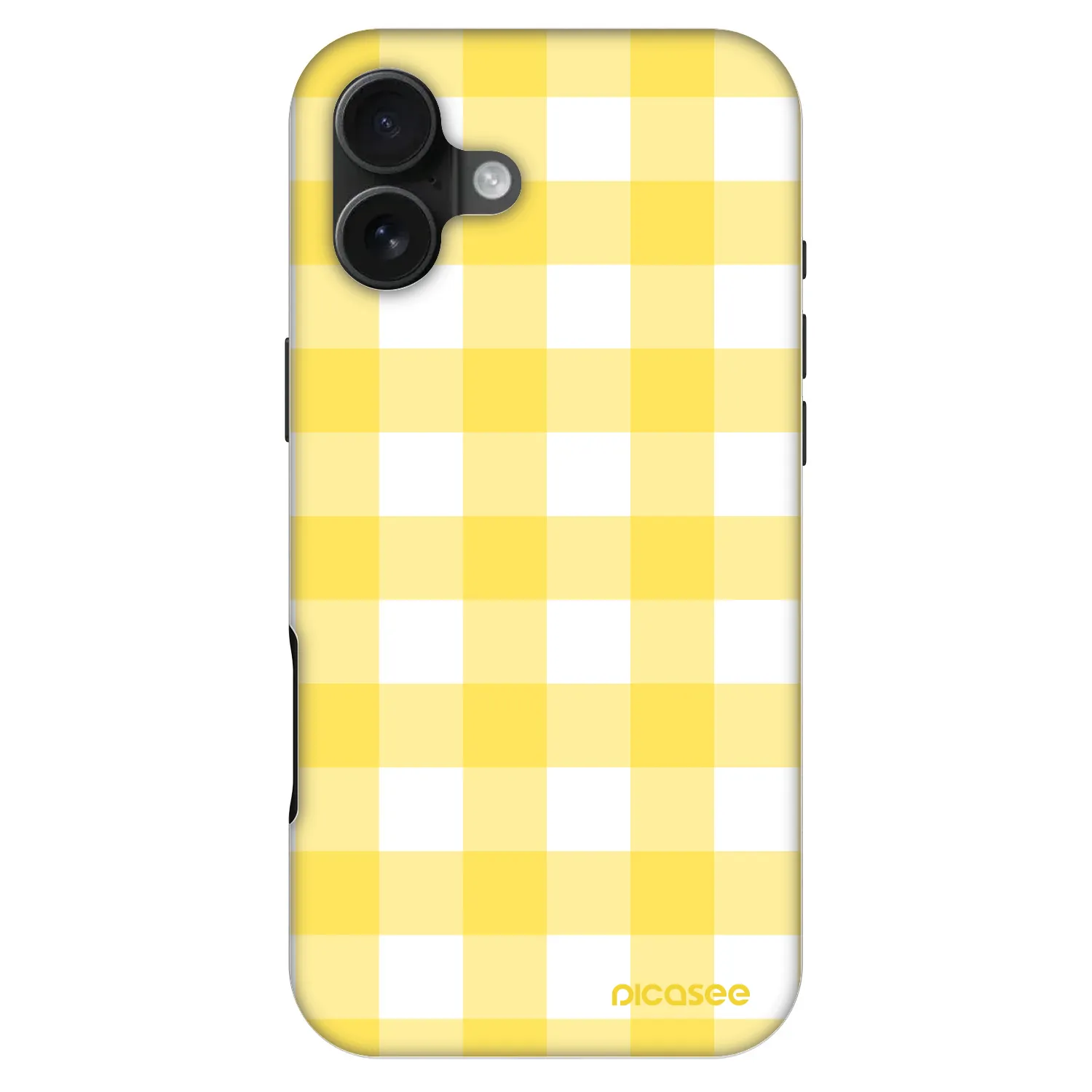 Picasee Fashion Case MagSafe pentru Apple iPhone 16 Plus - Gride lemon