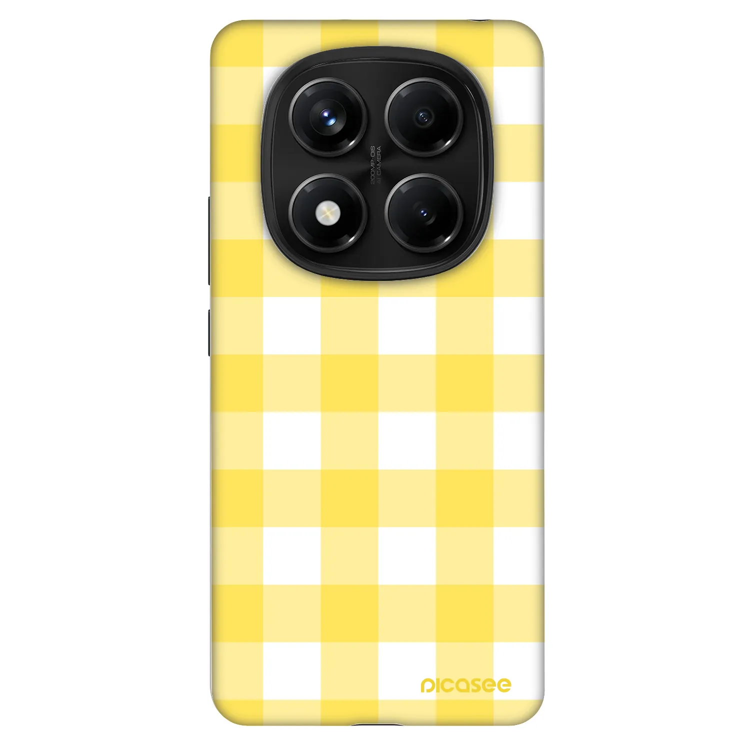 Picasee Fashion Case pentru Xiaomi Redmi Note 14 Pro 4G - Gride lemon
