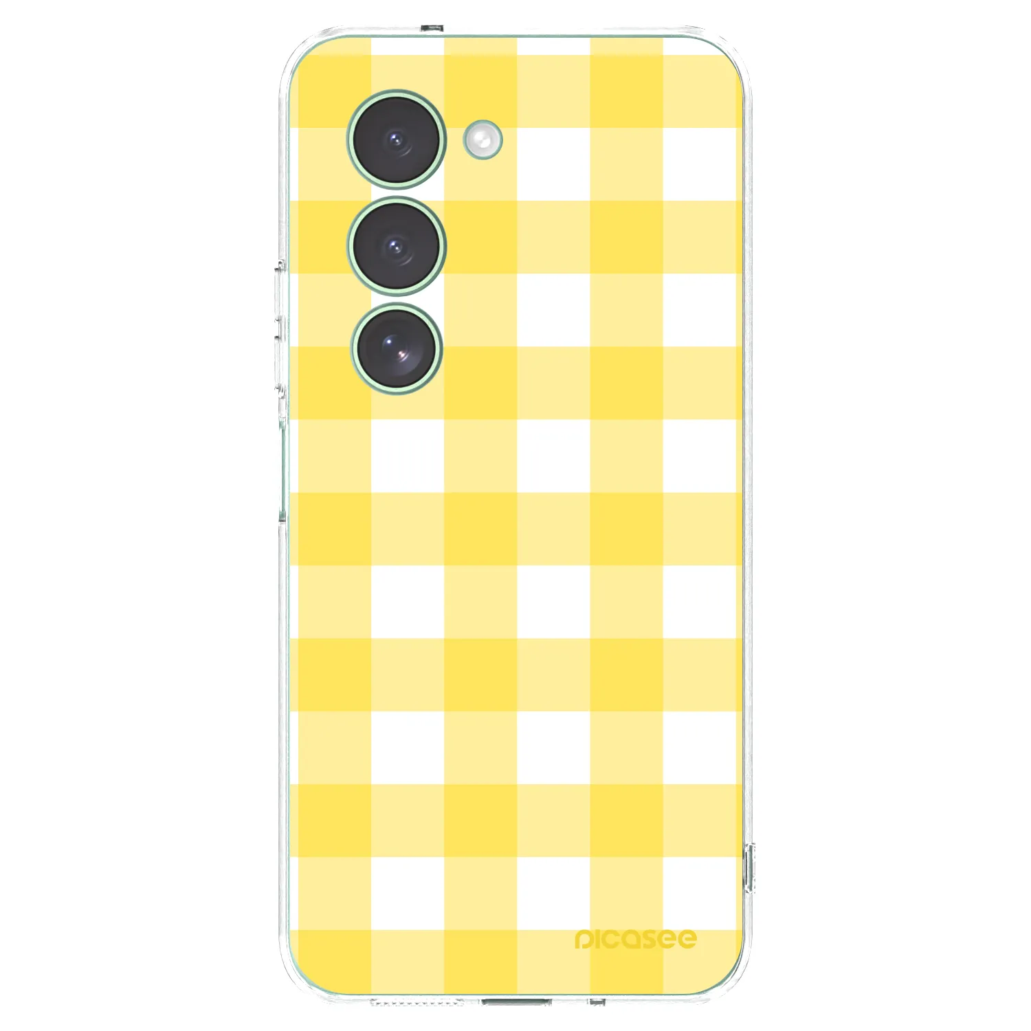 Picasee husă transparentă din silicon pentru Xiaomi Redmi 15 5G - Gride lemon