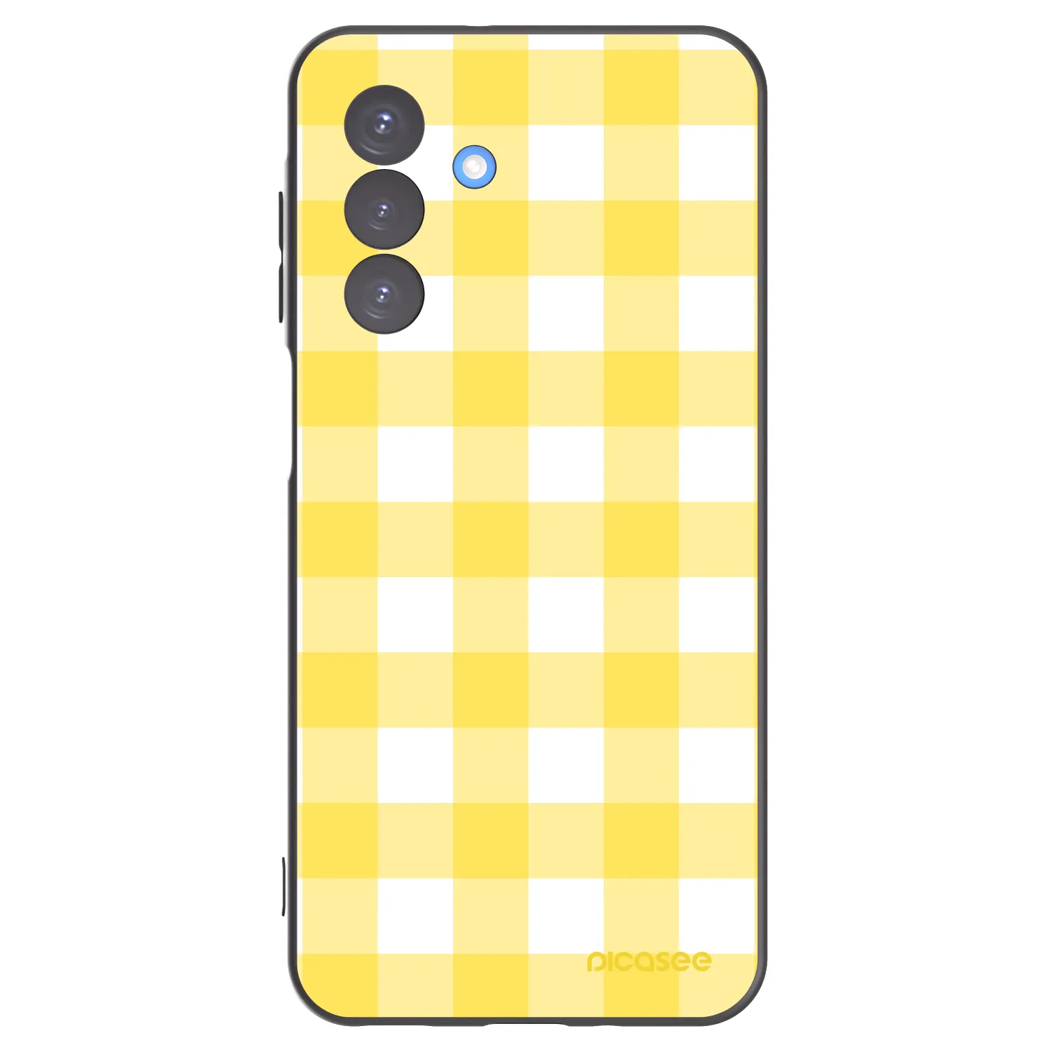 Picasee husă neagră din silicon pentru Samsung Galaxy A17 5G - Gride lemon