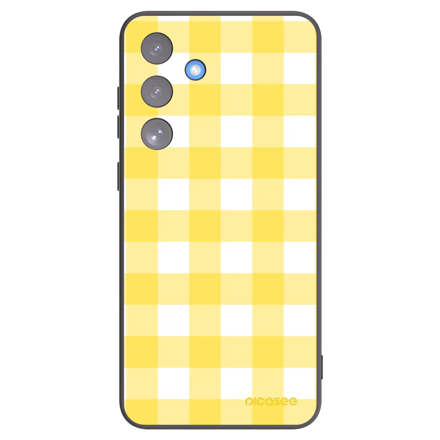 Picasee husă neagră din silicon pentru Samsung Galaxy S25 FE 5G - Gride lemon