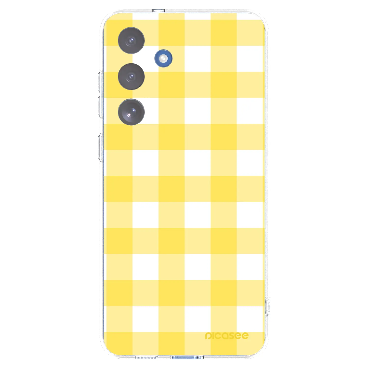 Picasee husă transparentă din silicon pentru Samsung Galaxy S25 FE 5G - Gride lemon