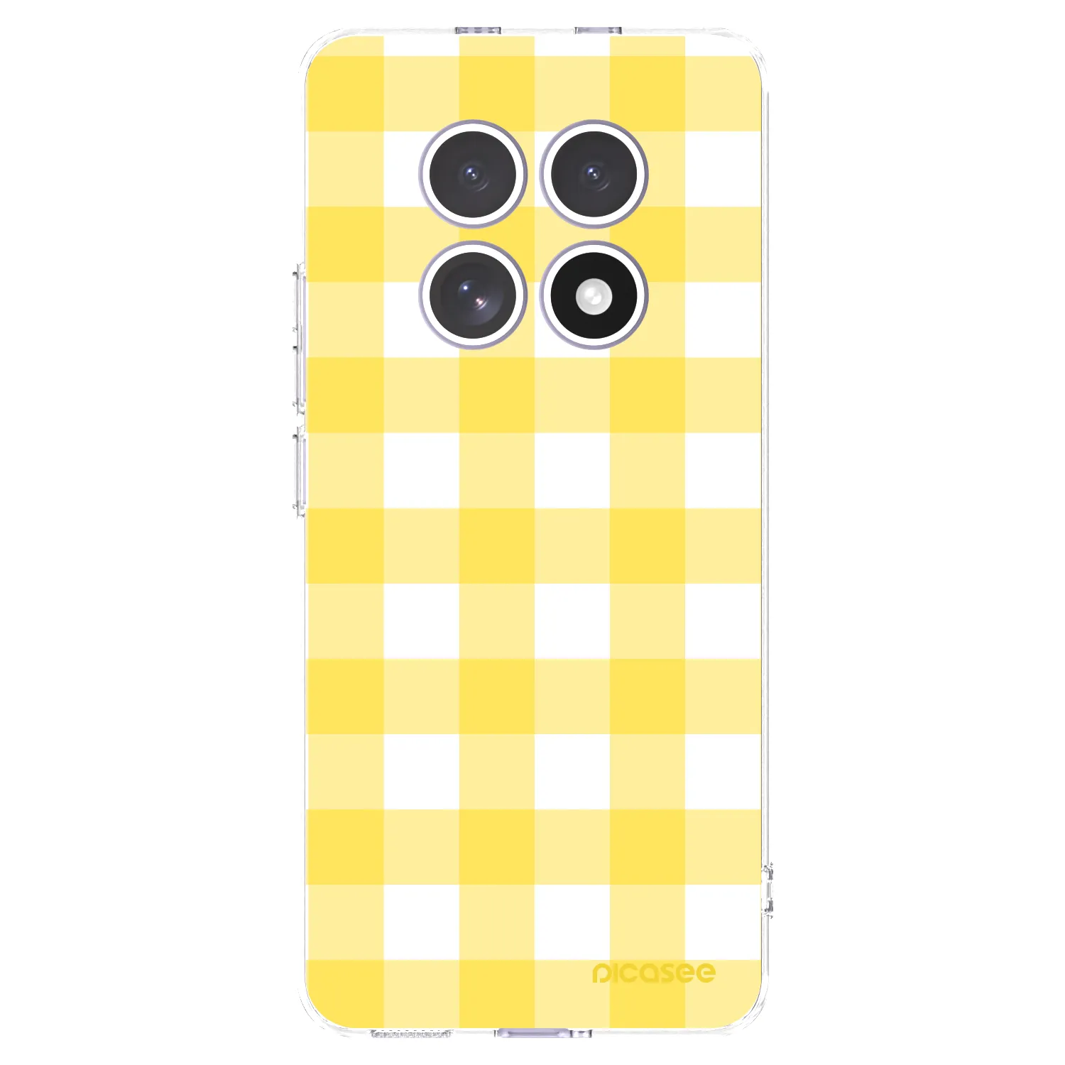 Picasee husă transparentă din silicon pentru Xiaomi Redmi Note 15 4G - Gride lemon