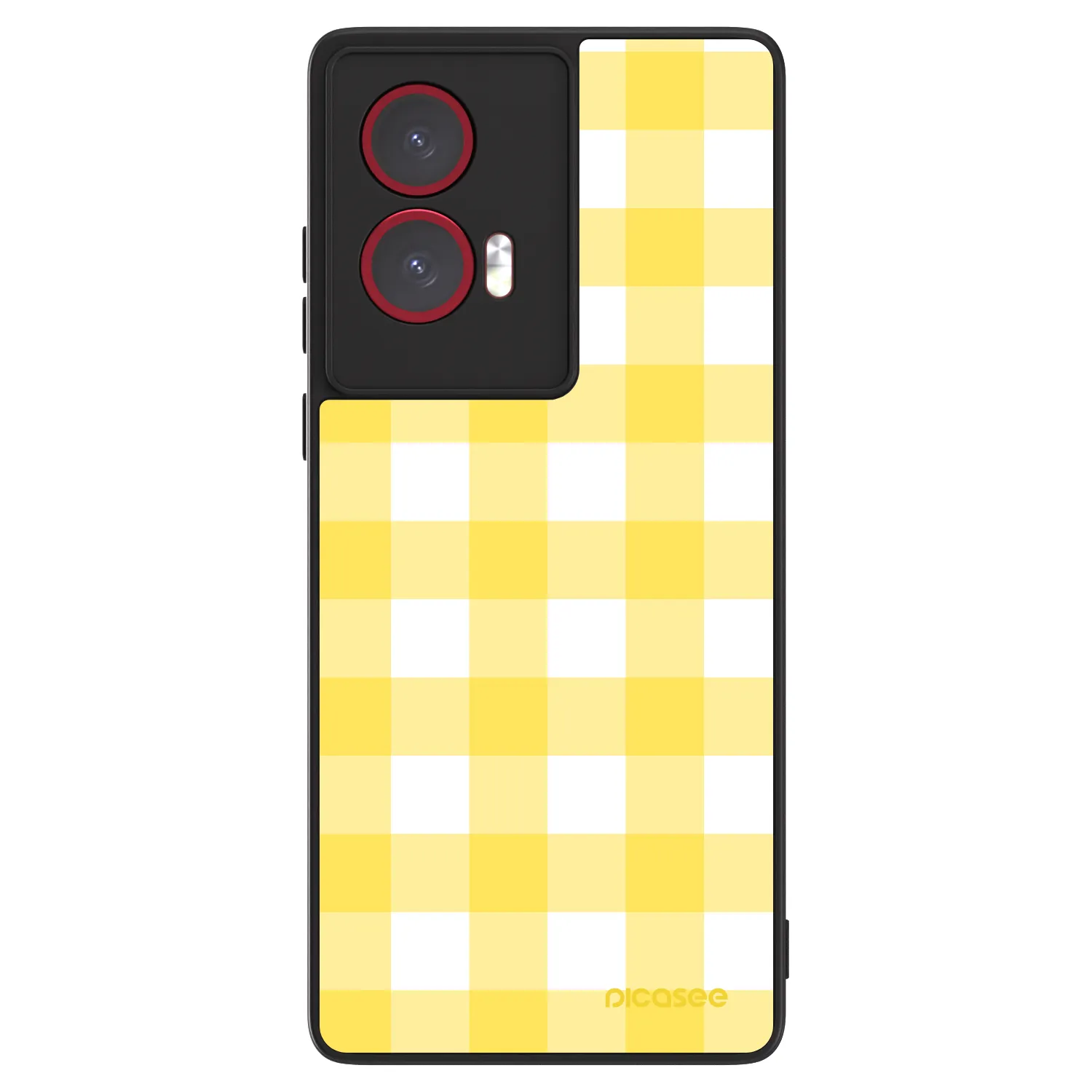 Picasee ULTIMATE CASE pentru Motorola Edge 50 Fusion - Gride lemon