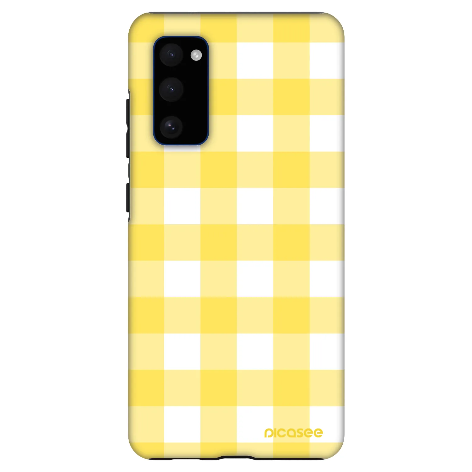 Picasee Fashion Case pentru Samsung Galaxy S20 FE - Gride lemon