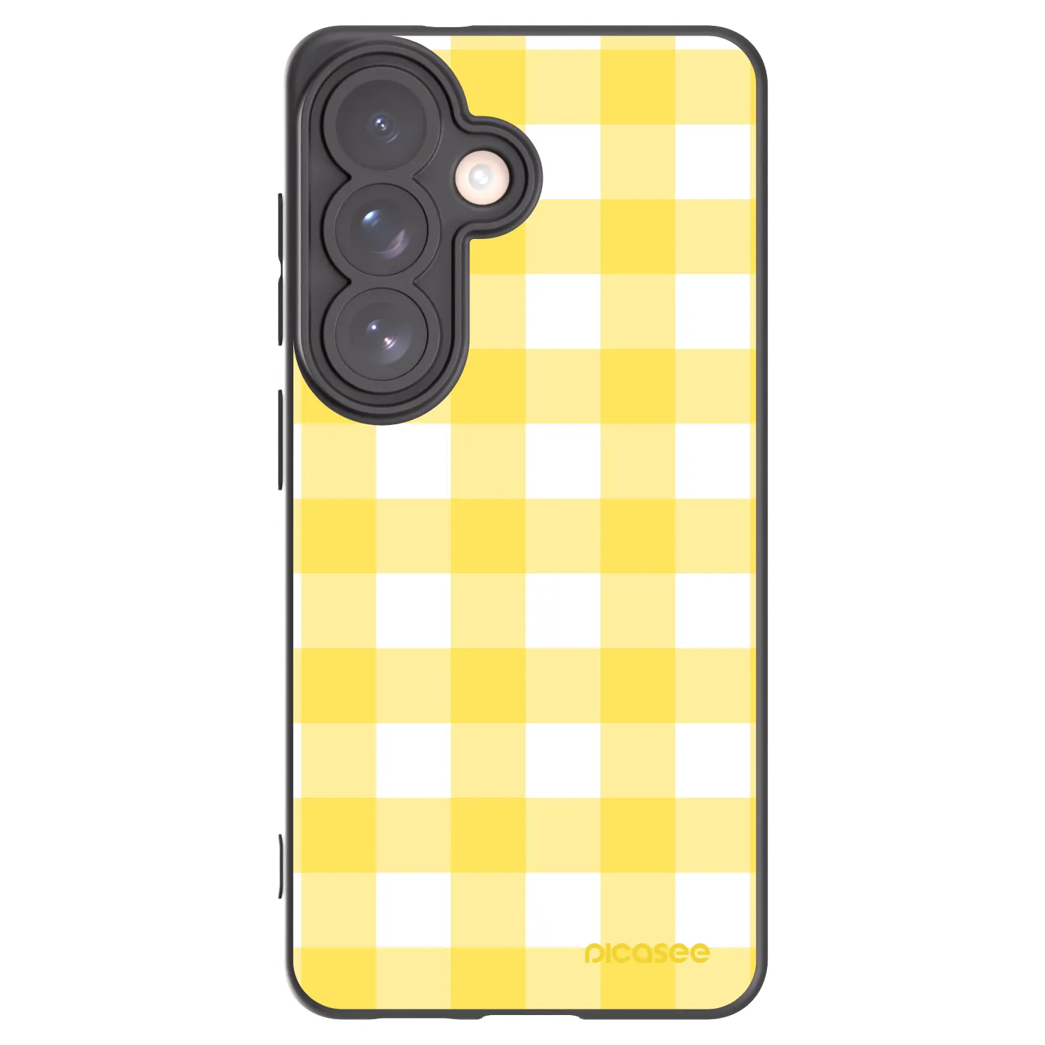 Picasee husă neagră din silicon pentru Samsung Galaxy S26 - Gride lemon