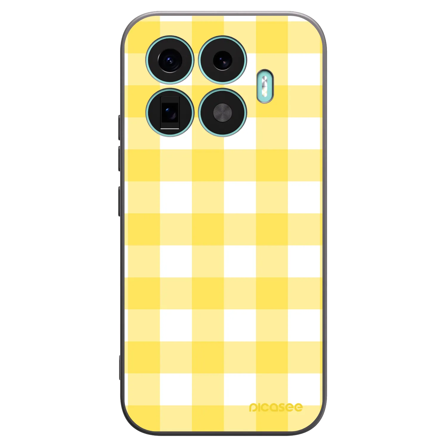 Picasee husă neagră din silicon pentru Xiaomi 17T - Gride lemon