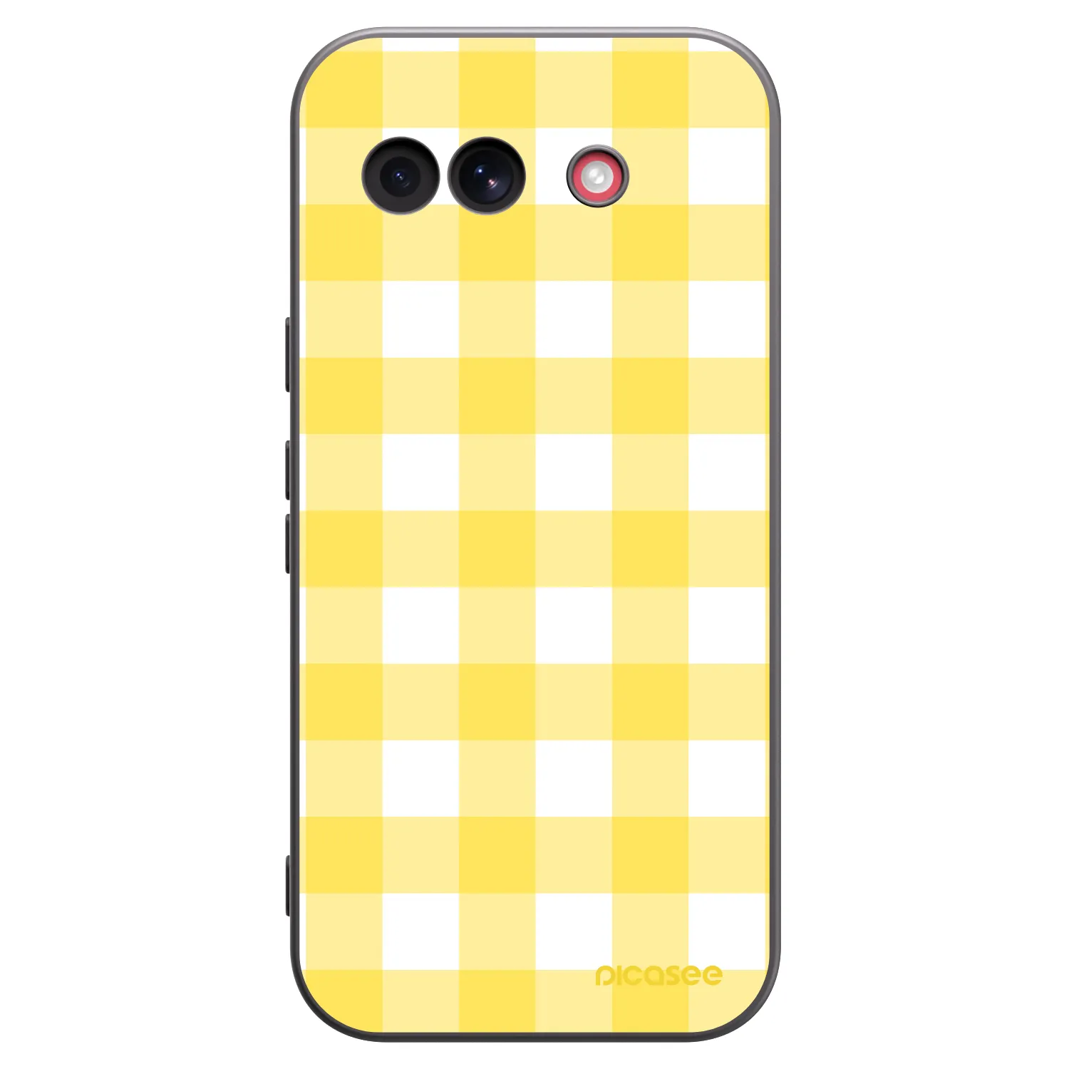 Picasee husă neagră din silicon pentru Google Pixel 10a - Gride lemon