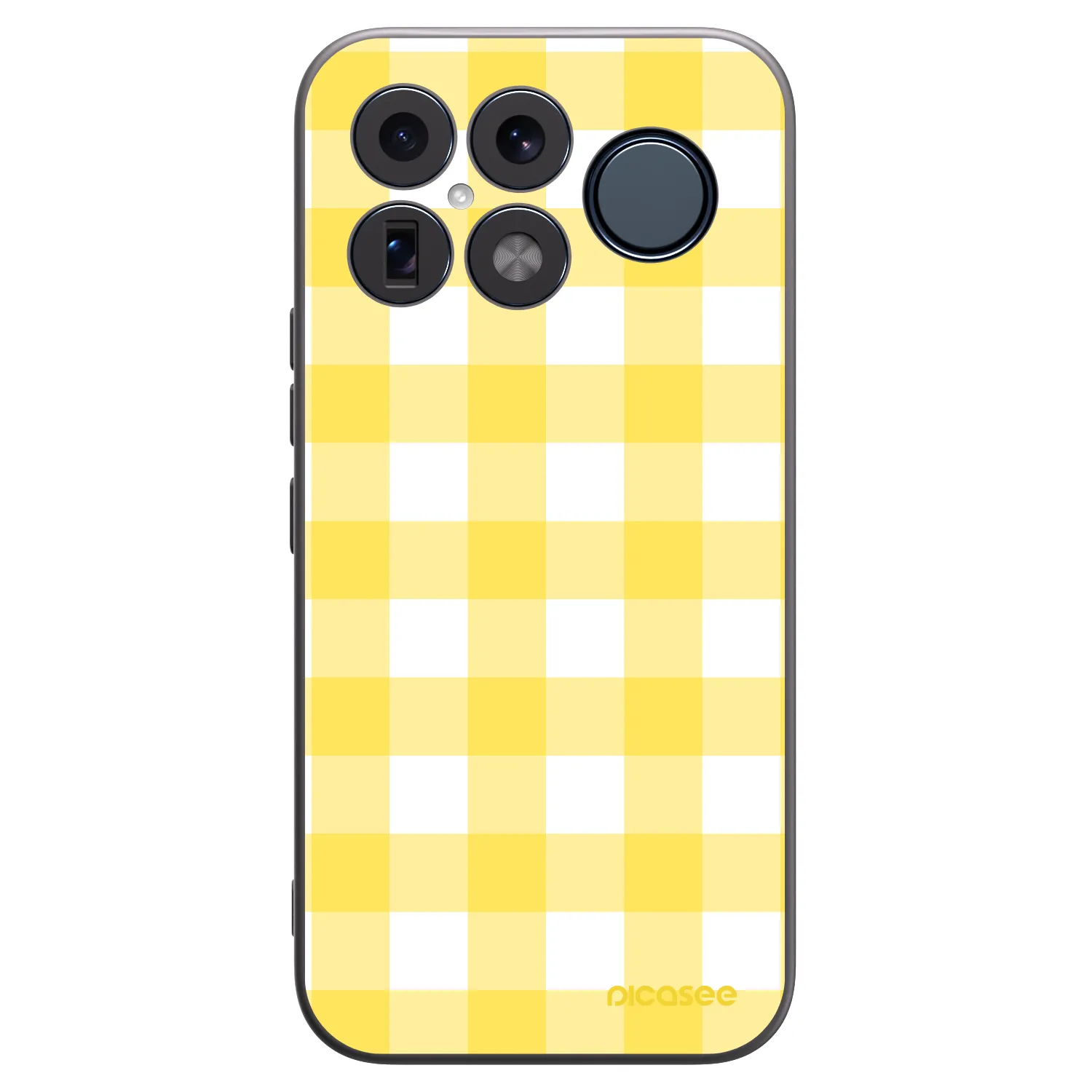 Picasee husă neagră din silicon pentru Xiaomi Poco F8 Ultra - Gride lemon