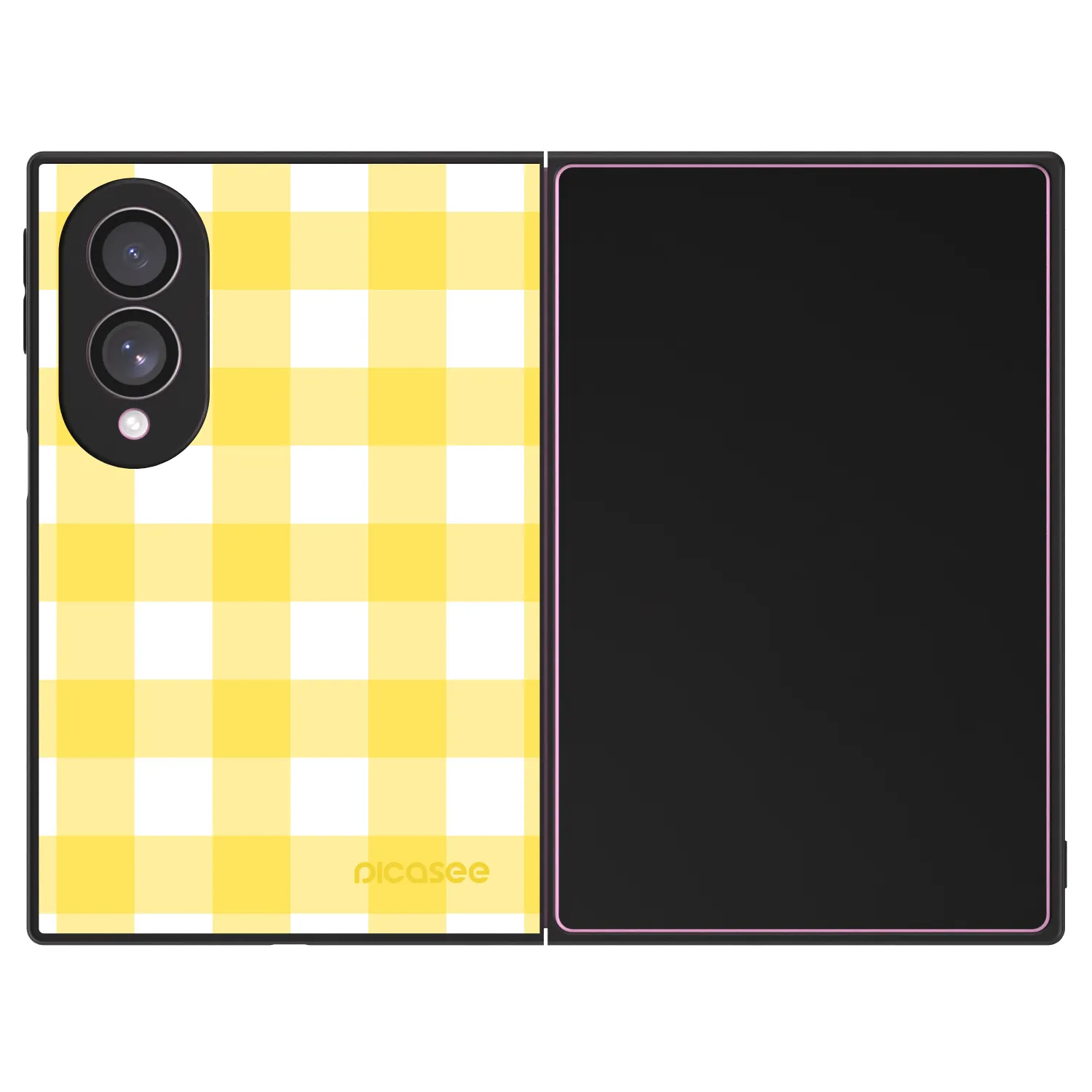 Picasee ULTIMATE CASE pentru Samsung Galaxy Z Fold8 5G - Gride lemon