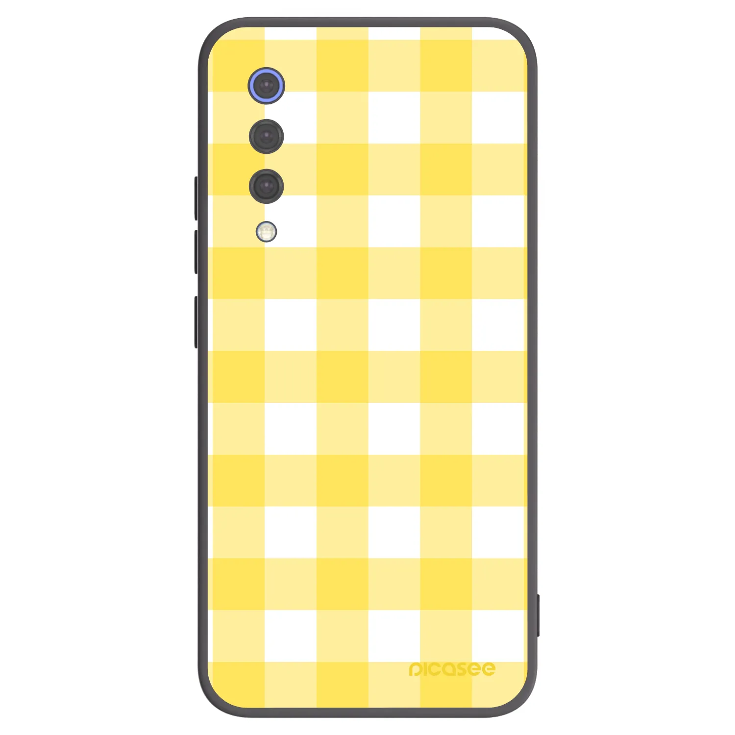Picasee husă neagră din silicon pentru Xiaomi Mi 9 SE - Gride lemon
