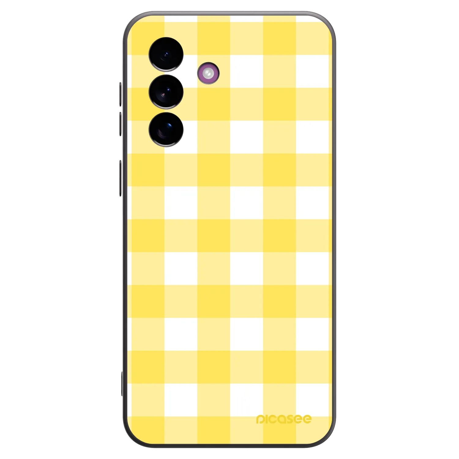 Picasee husă neagră din silicon pentru Samsung Galaxy A37 - Gride lemon