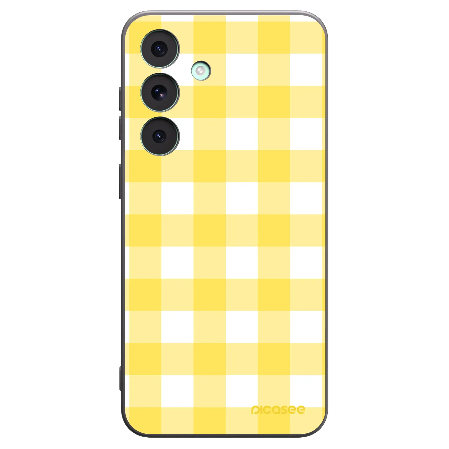 Picasee husă neagră din silicon pentru Samsung Galaxy S26 FE - Gride lemon