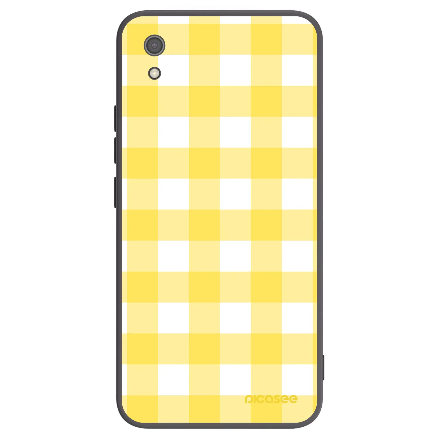 Picasee husă neagră din silicon pentru Xiaomi Redmi 7A - Gride lemon