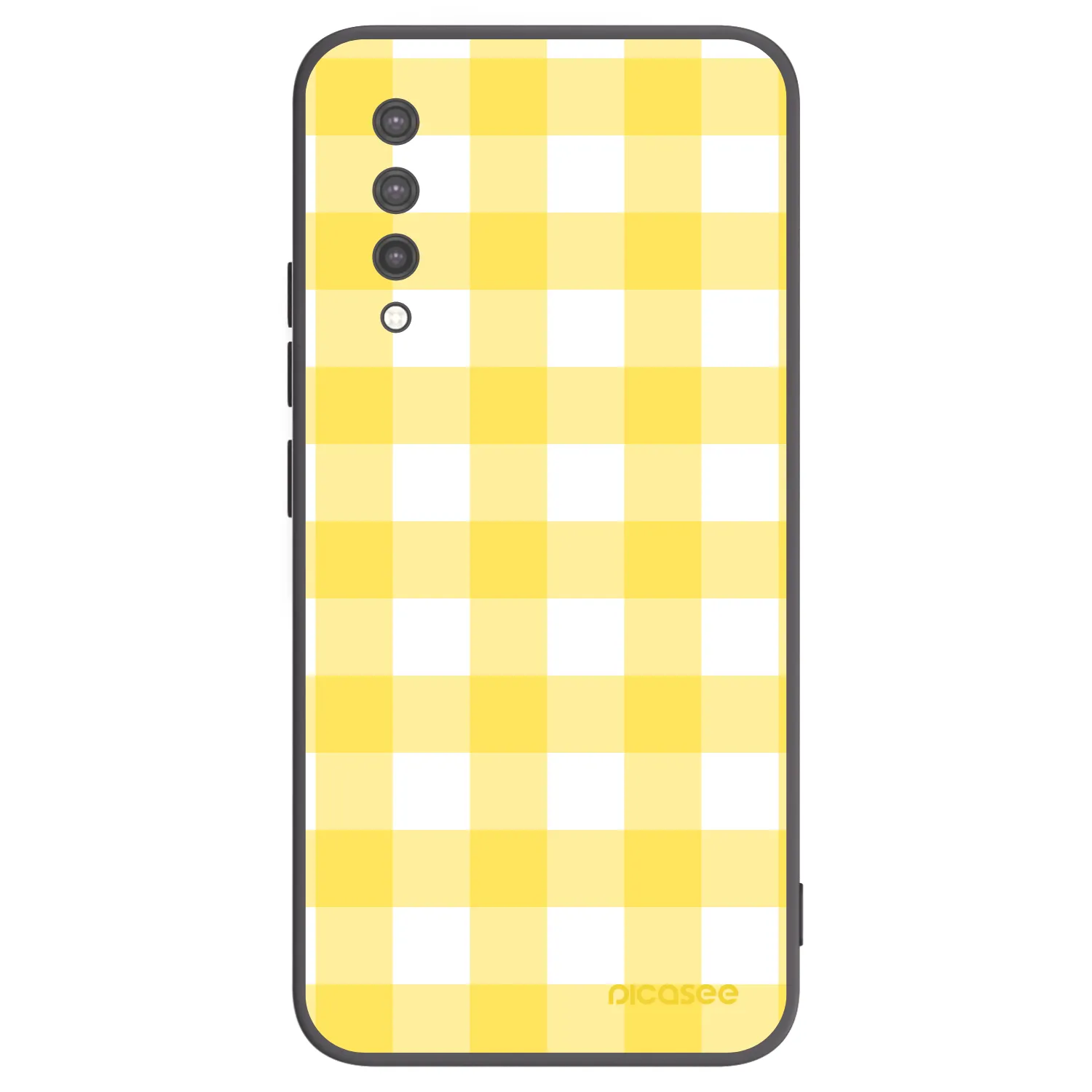 Picasee husă neagră din silicon pentru Xiaomi Mi 9 Lite - Gride lemon