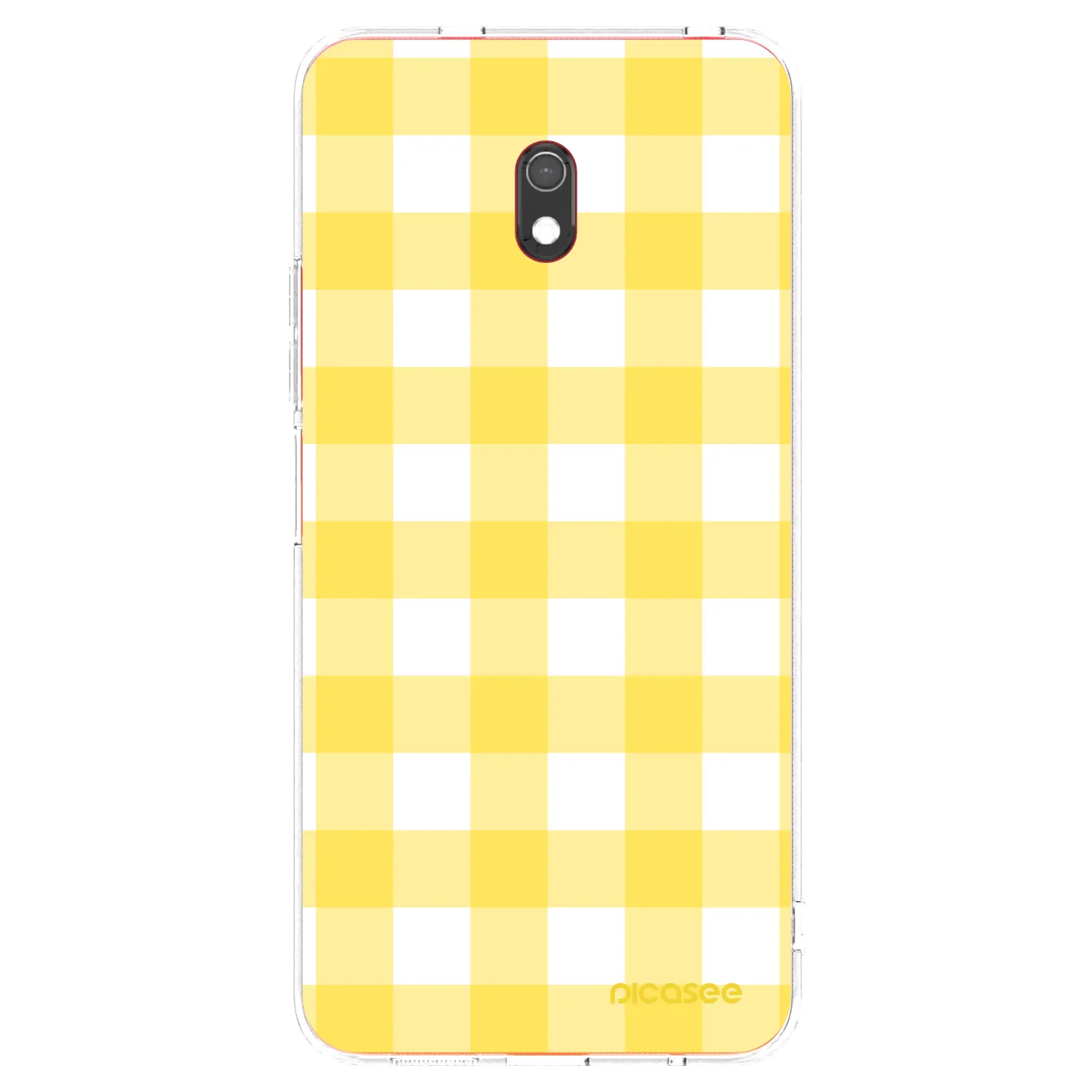 Picasee husă transparentă din silicon pentru Xiaomi Redmi 8A - Gride lemon