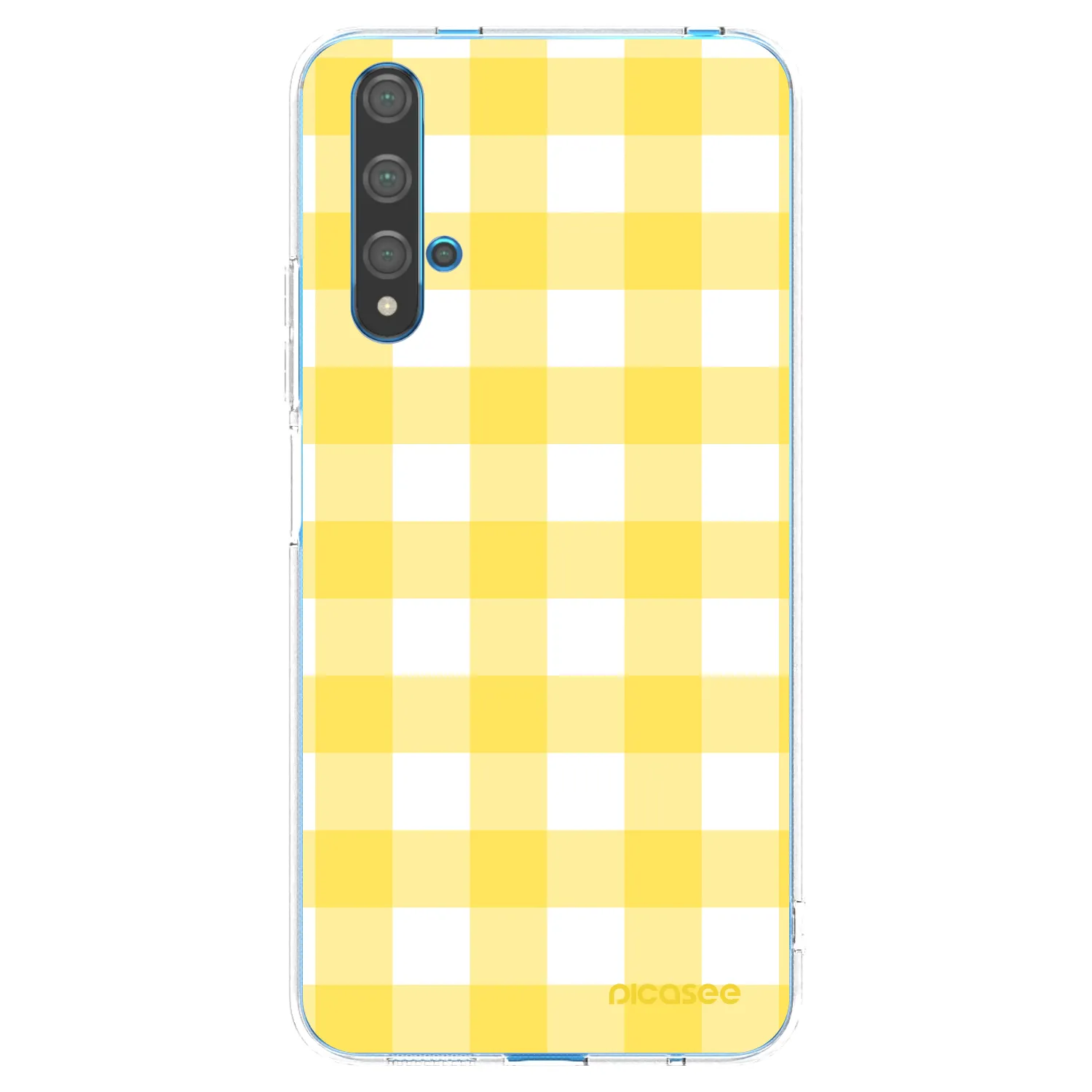 Picasee husă transparentă din silicon pentru Huawei Nova 5T - Gride lemon