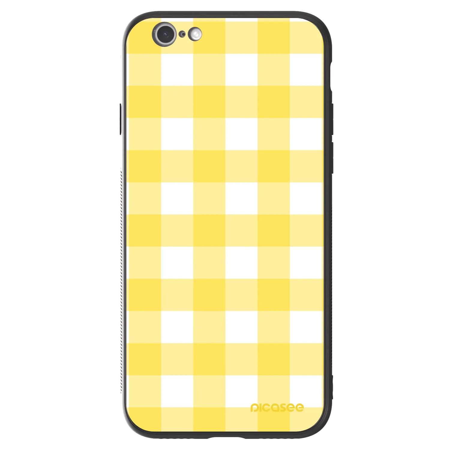 Picasee ULTIMATE CASE pentru Apple iPhone 6/6S - Gride lemon