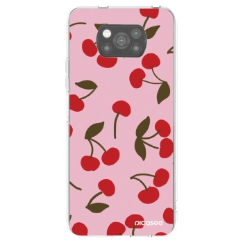 Picasee husă neagră din silicon pentru Xiaomi Poco X3 - Cherry