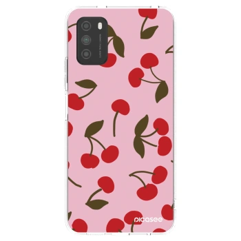 Picasee husă transparentă din silicon pentru Xiaomi Poco M3 - Cherry