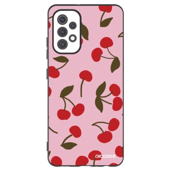 Picasee husă neagră din silicon pentru Samsung Galaxy A32 5G A326B - Cherry