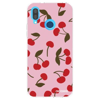 Picasee husă transparentă din silicon pentru Huawei P20 Lite - Cherry