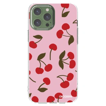 Picasee husă transparentă din silicon pentru Apple iPhone 13 Pro Max - Cherry
