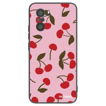 Picasee husă neagră din silicon pentru Xiaomi Poco F3 - Cherry