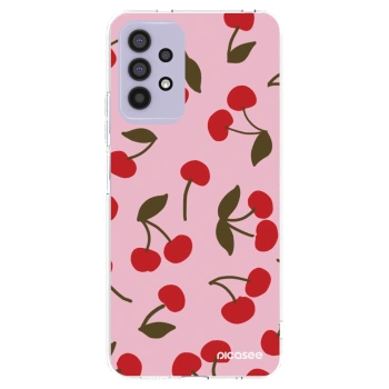 Picasee husă transparentă din silicon pentru Samsung Galaxy A32 4G SM-A325F - Cherry