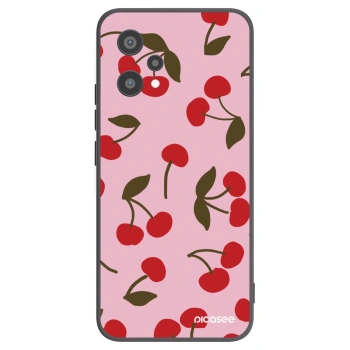 Picasee husă neagră din silicon pentru Realme 9 Pro 5G - Cherry