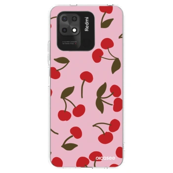 Picasee husă transparentă din silicon pentru Xiaomi Redmi 10C - Cherry