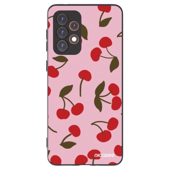 Picasee husă neagră din silicon pentru Samsung Galaxy A33 5G A336 - Cherry